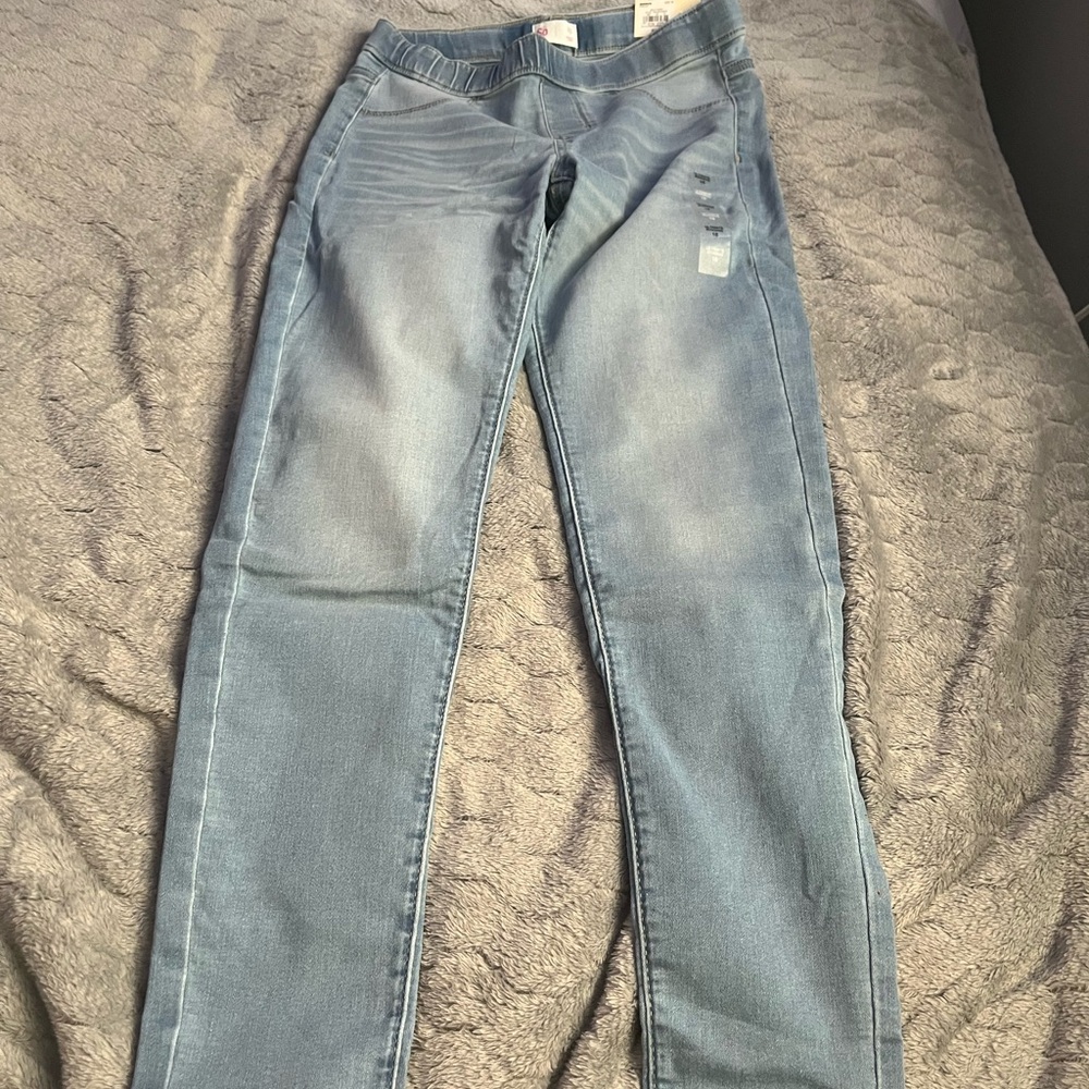 SO Blue Jeggings with Classic Clean Finish